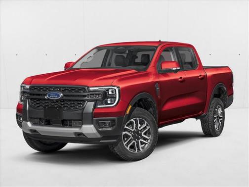 Ruby Red Metallic Tinted Clearcoat 2026 Ford Ranger LARIAT