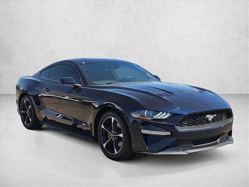 Antimatter Blue Metallic 2021 Ford Mustang EcoBoost