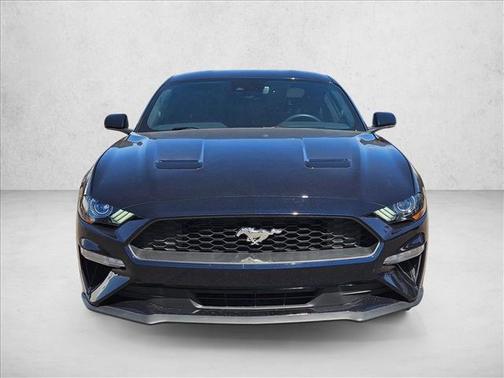 Antimatter Blue Metallic 2021 Ford Mustang EcoBoost