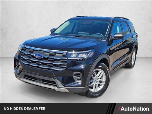Agate Black Metallic 2026 Ford Explorer Active w/200A Pkg