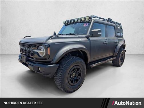 Velocity Blue Metallic 2022 Ford Bronco Wildtrak