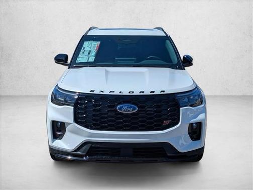 Space White Metallic 2026 Ford Explorer ST