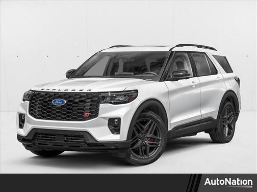 Space White Metallic 2026 Ford Explorer ST