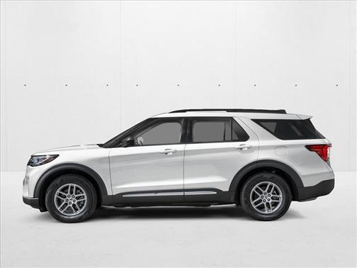 Space White Metallic 2026 Ford Explorer Active