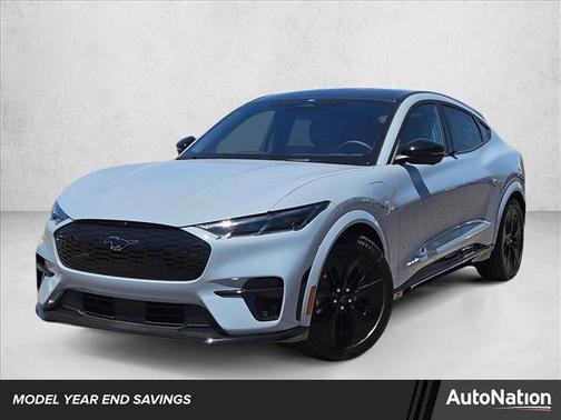 Glacier Gray Metallic TriCoat 2025 Ford Mustang Mach-E GT