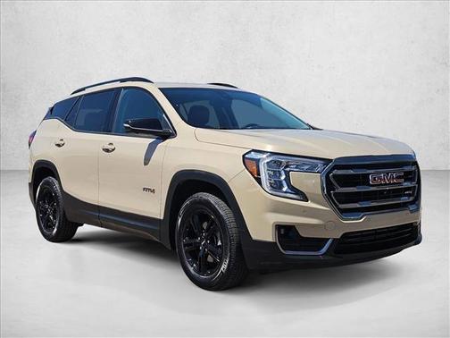 Desert Sand Metallic 2023 GMC Terrain AWD AT4