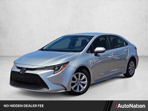 Classic Silver Metallic 2021 Toyota Corolla LE