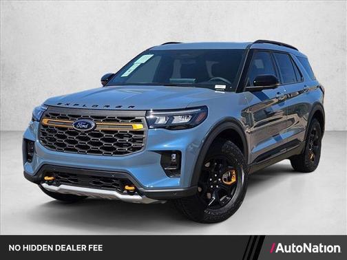 Vapor Blue Metallic 2026 Ford Explorer Tremor