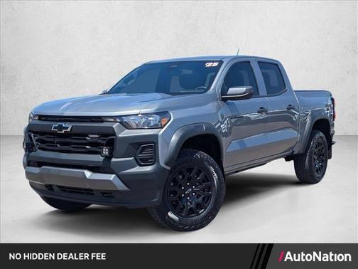 Sterling Gray Metallic 2025 Chevrolet Colorado Trail Boss
