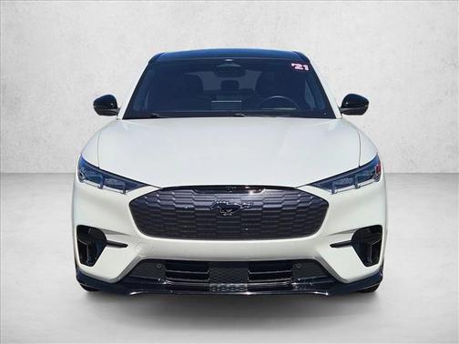 Star White Metallic Tri-Coat 2021 Ford Mustang Mach-E GT