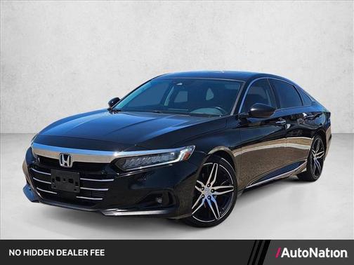Crystal Black Pear 2021 Honda Accord Touring 2.0T