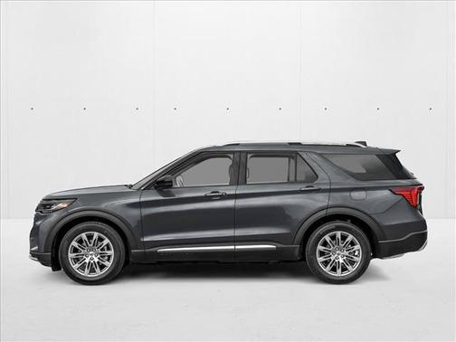 Carbonized Gray Metallic 2026 Ford Explorer Platinum