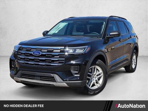Agate Black Metallic 2026 Ford Explorer Active (200A)