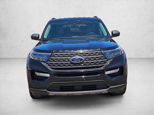 Agate Black Metallic 2021 Ford Explorer XLT