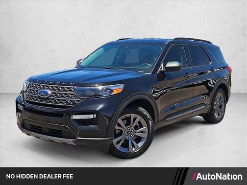 Agate Black Metallic 2021 Ford Explorer XLT
