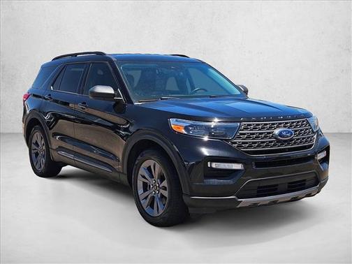Agate Black Metallic 2021 Ford Explorer XLT