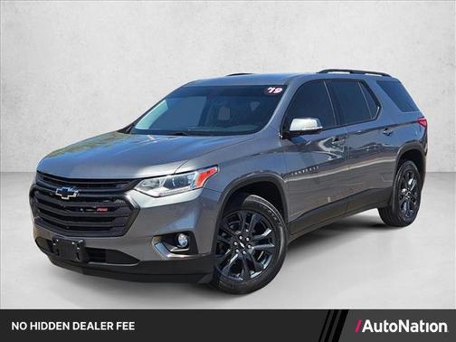 Satin Steel Metallic 2019 Chevrolet Traverse RS