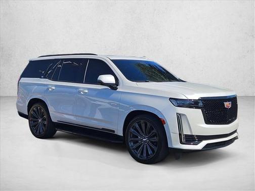 Crystal White Tricoat 2023 Cadillac Escalade Sport Platinum