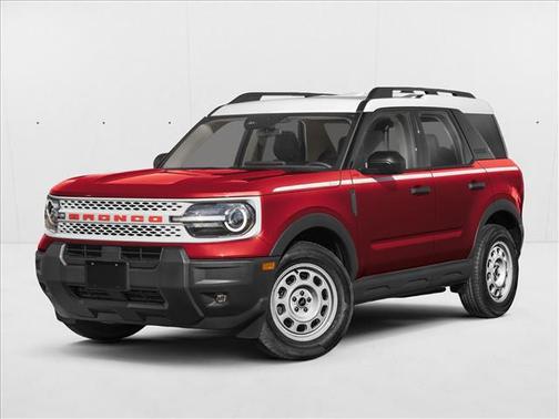Ruby Red Metallic Tinted Clearcoat 2026 Ford Bronco Sport Heritage