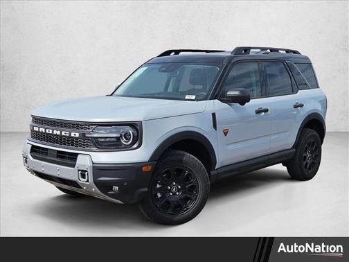 Space White Metallic 2026 Ford Bronco Sport Badlands