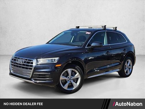 Moonlight Blue Met 2020 Audi Q5 45 Premium