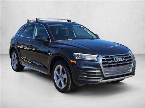 Moonlight Blue Met 2020 Audi Q5 45 Premium