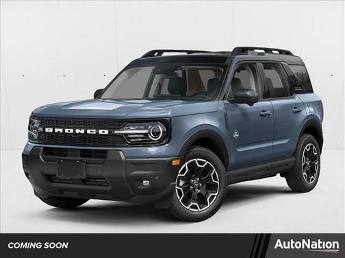 Azure Gray Metallic Tri-Coat 2026 Ford Bronco Sport Outer Banks