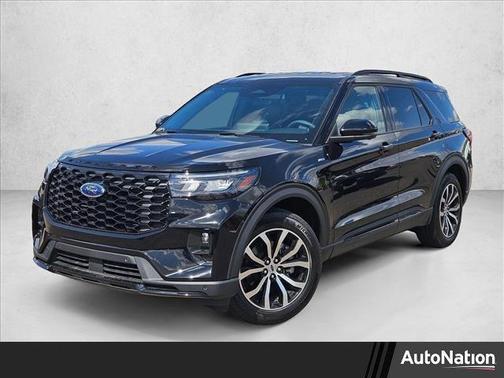Agate Black Metallic 2026 Ford Explorer ST-Line