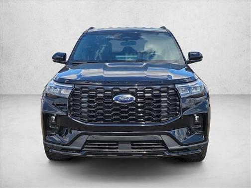 Agate Black Metallic 2026 Ford Explorer ST-Line