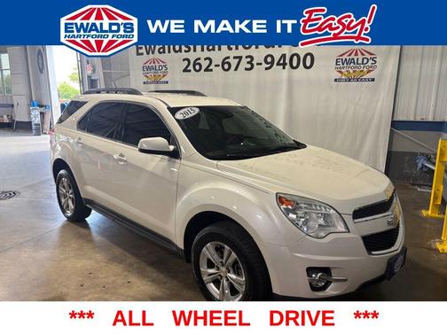 White Diamond Tricoat 2015 Chevrolet Equinox 2LT