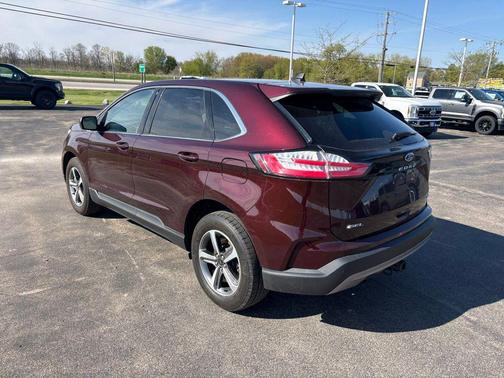 Burgundy Velvet Metallic Tinted Clearcoat 2024 Ford Edge SEL