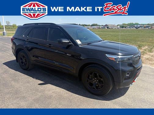 Agate Black Metallic 2023 Ford Explorer Timberline