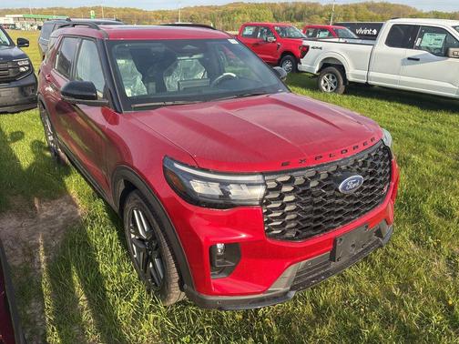 Rapid Red Metallic Tinted Clearcoat 2026 Ford Explorer ST