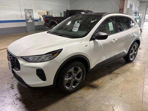 star white metallic tri-coat 2026 Ford Escape ST-Line
