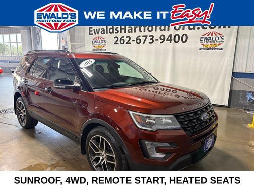 Bronze 2016 Ford Explorer Sport