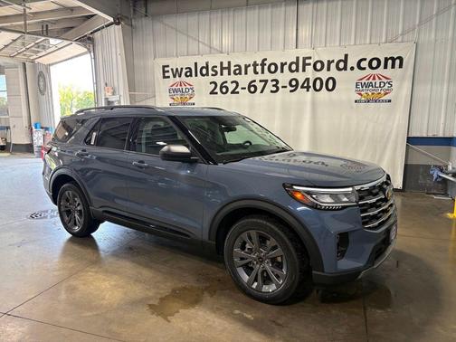 Vapor Blue 2026 Ford Explorer Active