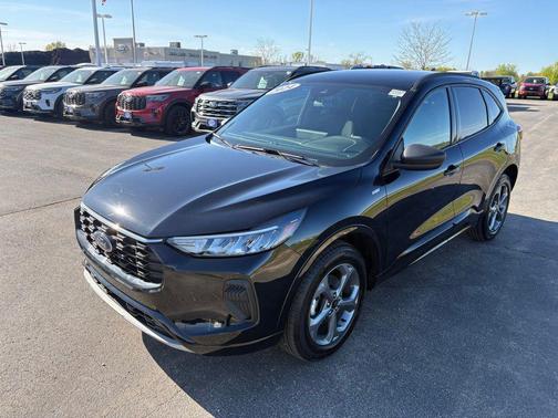 Agate Black Metallic 2024 Ford Escape ST-Line