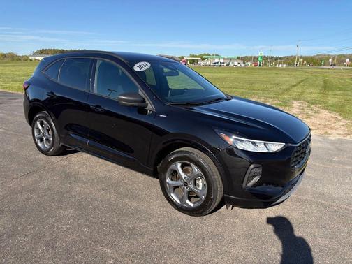 Agate Black Metallic 2024 Ford Escape ST-Line