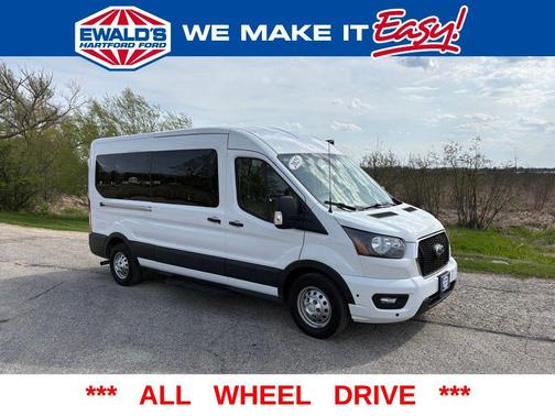Oxford White 2025 Ford Transit-350 XLT