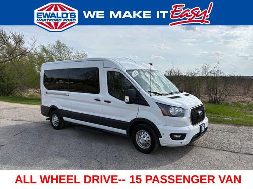 Oxford White 2025 Ford Transit-350 XLT