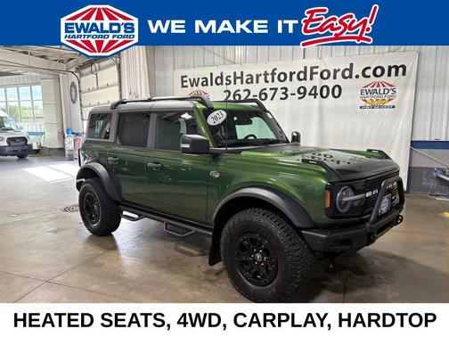 Eruption Green Metallic 2023 Ford Bronco Wildtrak