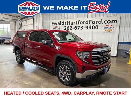 Volcanic Red Tintcoat 2024 GMC Sierra 1500 SLT