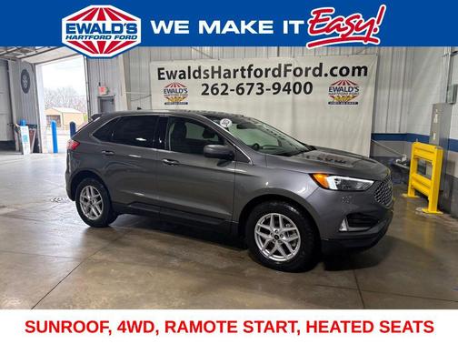 Carbonized Gray Metallic 2023 Ford Edge SEL