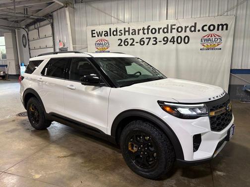 White 2026 Ford Explorer Tremor