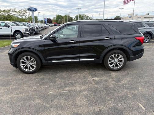 Agate Black Metallic 2023 Ford Explorer Limited