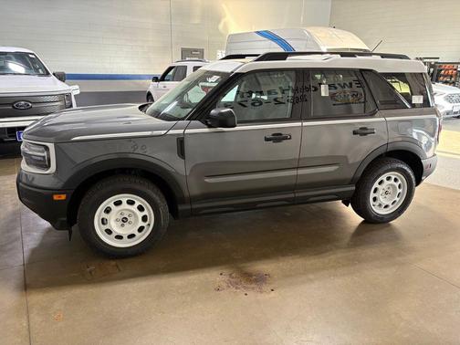 Carbonized Gray Metallic 2025 Ford Bronco Sport Heritage