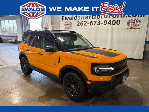 Orange Fury Metallic Tri-Coat 2026 Ford Bronco Sport Big Bend