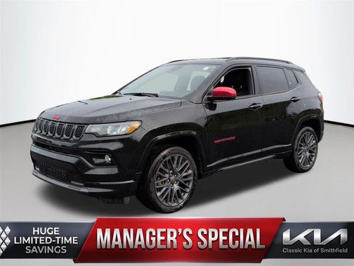 Diamond Black Crystal Pearlcoat 2023 Jeep Compass (RED) Edition 4x4