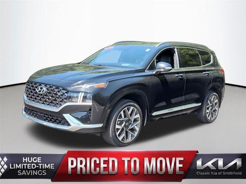 Twilight Black 2023 Hyundai SANTA FE Calligraphy