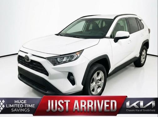 Super White 2020 Toyota RAV4 XLE